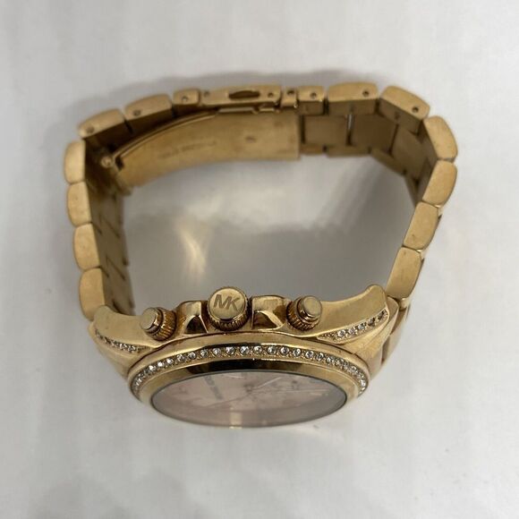 Michael Kors MK5263 Women's Rose Gold Stainless Steel Analog Dial Watch MP765 - Picture 8 of 12